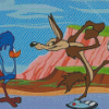 Cool Roadrunner Diamond Paintings