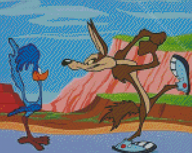 Cool Roadrunner Diamond Paintings