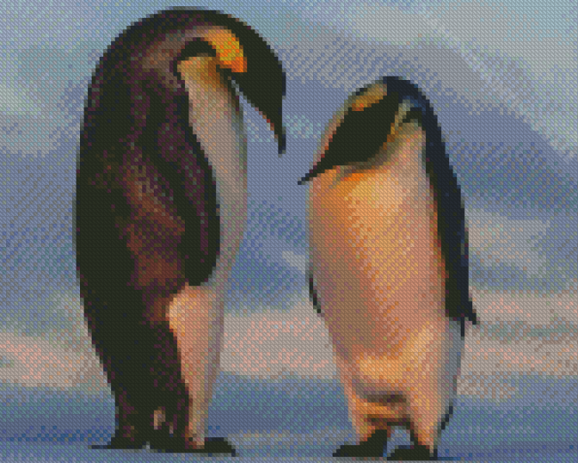 Emperor Penguin Diamond Paintings