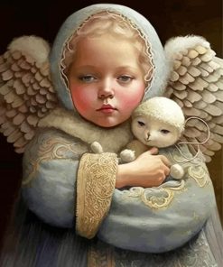 Little Angel Girl Diamond Painting