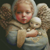 Little Angel Girl Diamond Paintings