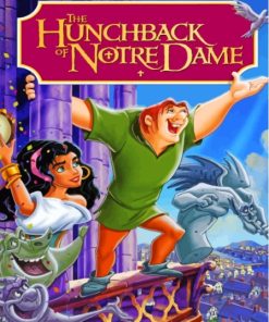 Disney Hunchback Of Notre Dame Poster Diamond Painting