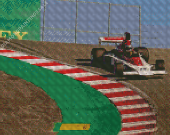 Formula 1 Laguna Seca Diamond Painting