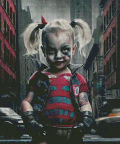 Joker Baby Girl Diamond Paintings