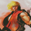 Ken Masters Street Fighter Diamond Paintings