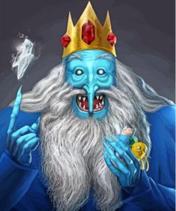 Ice King Adventure Time Character Diamond Painting