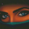 Lady Eyes Diamond Paintings