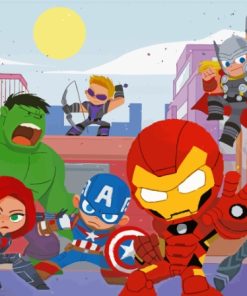 Marvel Kids Avengers Diamond Painting