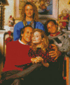 National Lampoon's Christmas Vacation Characters Diamond Paintings