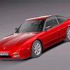 Red 1993 240sx Diamond Painting