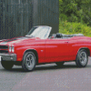 Red 1970 Chevrolet Diamond Painting