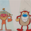 Ren And Stimpy Characters Diamond Paintings