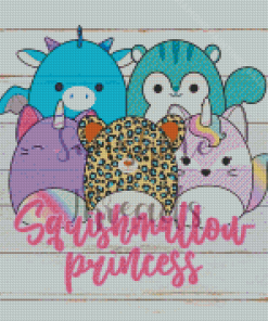 Squishmallow Princess Diamond Paintings