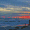 Sunrise At New Smyrna Beach Diamond Paintings