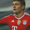 The Football Player Toni Kroos Diamond Paintings