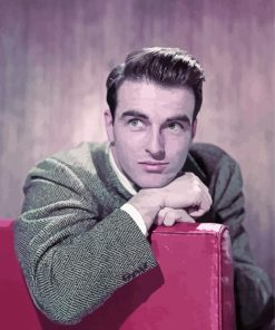 The Handsome Actor Montgomery Clift Diamond Painting
