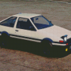 Toyota AE86 Trueno Diamond Paintings