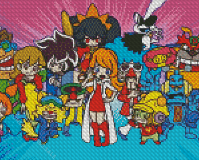 WarioWare Characters Diamond Paintings