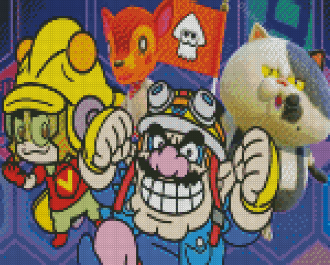 WarioWare Diamond Paintings