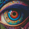 Weird Eye Diamond Paintings