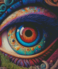 Weird Eye Diamond Paintings