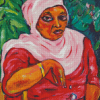 Woman By Irma Stern Diamond Paintings