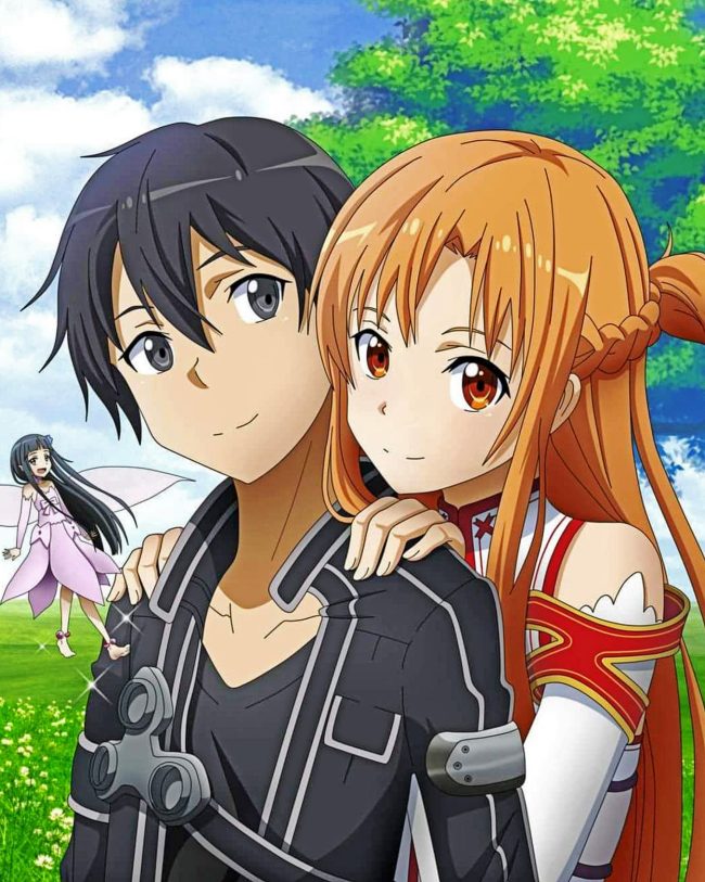 Kirito Asuna Diamond Painting