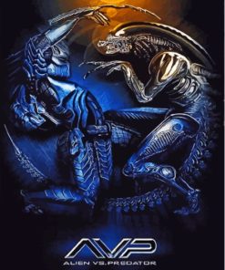 Aliens vs Predator Film Diamond Painting