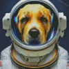 Animal Dog Astronaut Diamond Paintings