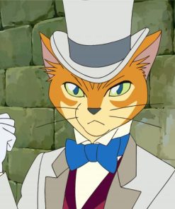 Anime Studio Ghibli Cat Diamond Painting