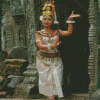 Cambodia Dancer Diamond Paintings