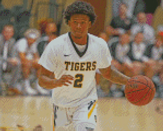 Basketball Player Missouri Tigers Diamond Paintings