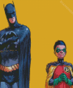 Aesthetic Batman And Robin Diamond Paintings
