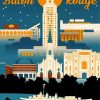 Baton Rouge Louisiana Poster Diamond Painting