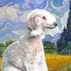 Bedlington Terrier Dog Diamond Painting