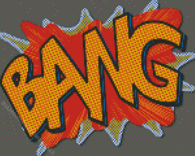 Boom Bang Pop Art Diamond Paintings