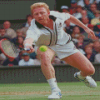 Boris Becker Tennis Player Diamond Paintings