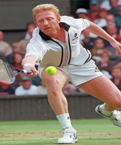 Boris Becker Tennis Player Diamond Painting