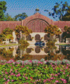 Botanical Building Coronado Island Diamond Paintings