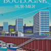 Boulogne Sur Mer France Poster Diamond Paintings