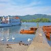 Bowness On Windermere Lake Board Walk Diamond Painting