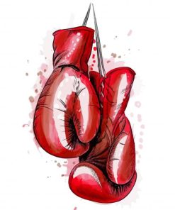 Boxing Gloves Diamond Painting