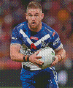 Bulldogs NRL Player Diamond Paintings