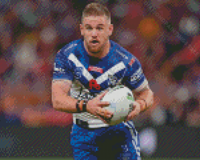 Bulldogs NRL Player Diamond Paintings