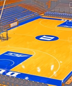 Cameron Indoor Stadium Arena In Durham Diamond Painting