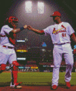 Cardinals Baseball Players Diamond Paintings