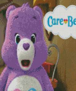 Care Bears Share Bear Poster Diamond Paintings