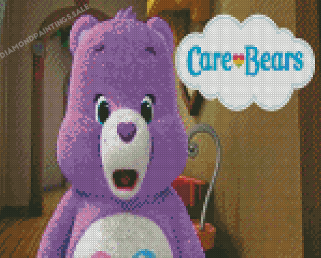Care Bears Share Bear Poster Diamond Paintings