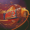 Chocolate Mars Bar Diamond Paintings