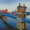 Cincinnati Bridge Diamond Paintings